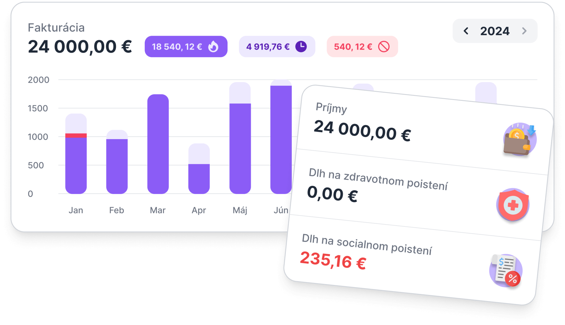 Obrázok automatického dopĺňania údajov o firmách