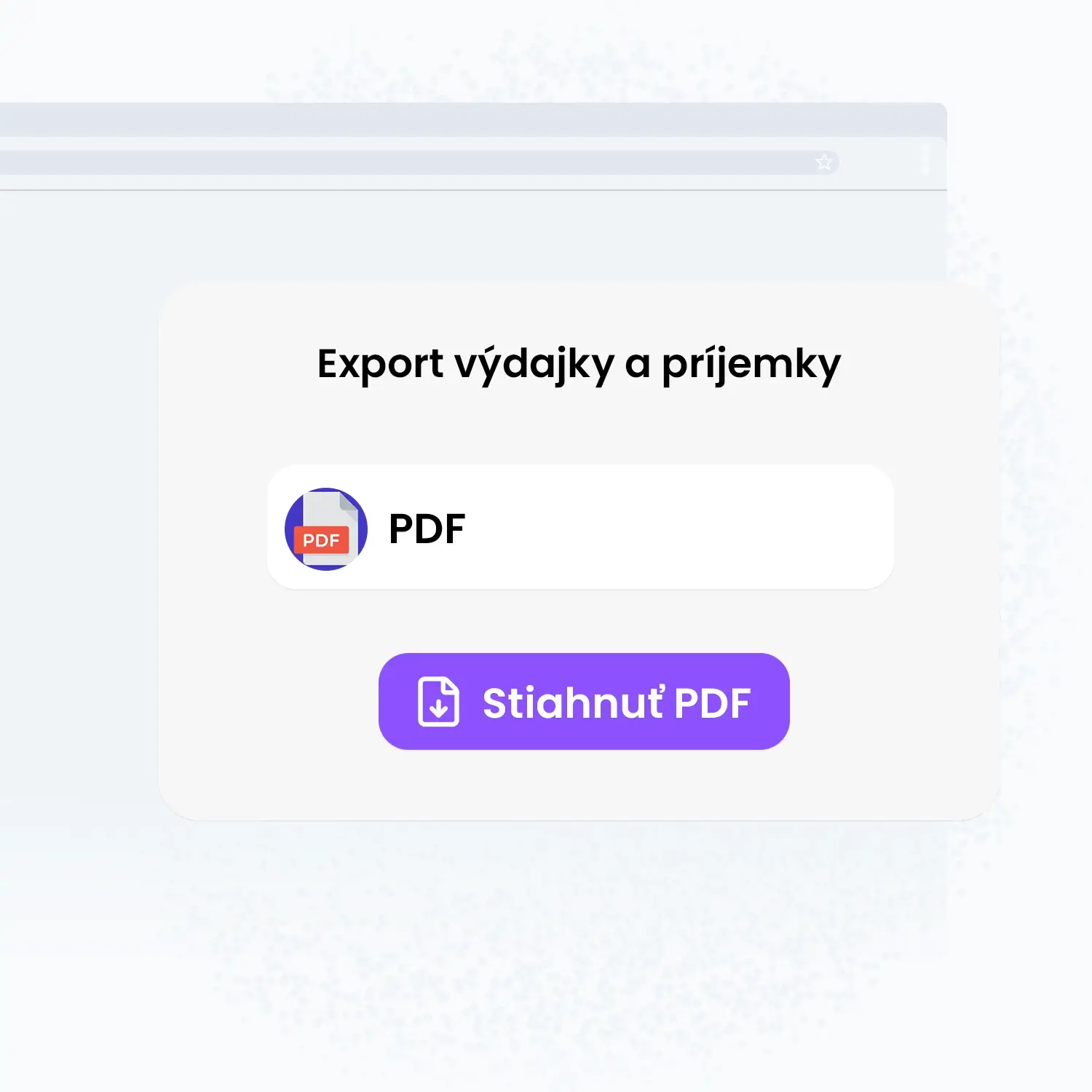 PDF skladová výdajka a príjemka vytvorená vo Fintoro