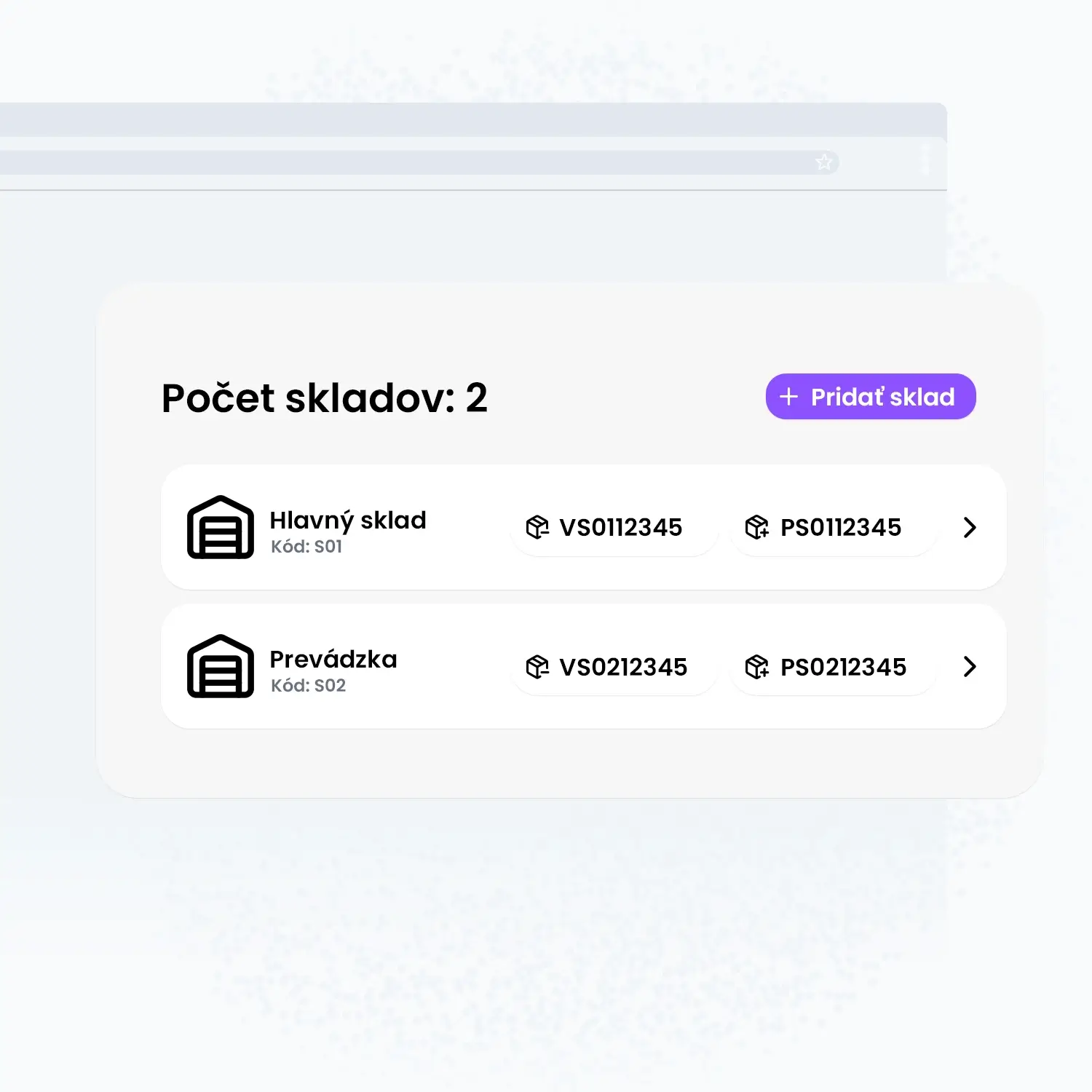 Správa viacerých skladov a prevádzok vo Fintoro