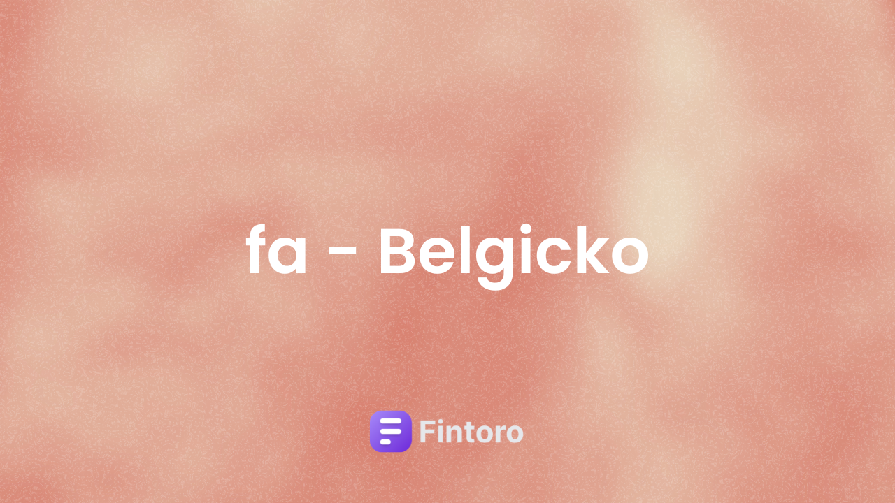 Ako fakturovať do Belgicka - DPH, povinnosti, na čo si dať pozor